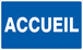 PANNEAU ACCUEIL 330X200MM TALIAPLAST - 721623