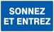 PANNEAU SONNEZ ET ENTREZ 330X200MM TALIAPLAST - 721631