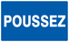 PANNEAU POUSSEZ 330X200MM TALIAPLAST - 721642