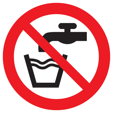 PANNEAU EAU NON POTABLE Ø300MM TALIAPLAST - 722227