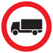 PANNEAU INTERDIT AUX POIDS LOURDS Ø300MM TALIAPLAST - 722284
