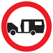 PANNEAU INTERDIT AUX CARAVANES Ø300MM TALIAPLAST - 722290