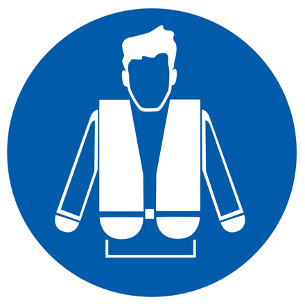 PANNEAU GILET DE SAUVETAGE OBLIGATOIRE Ø300MM TALIAPLAST - 722552