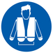 PANNEAU GILET DE SAUVETAGE OBLIGATOIRE Ø300MM TALIAPLAST - 722552