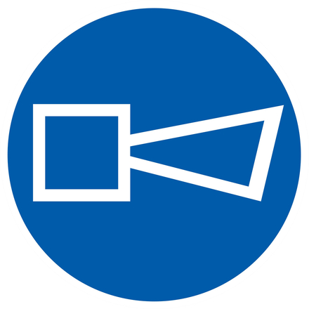PANNEAU ALARME OBLIGATOIRE Ø300MM TALIAPLAST - 722567