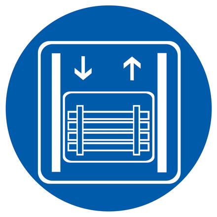PANNEAU TRANSPORT DE MARCHANDISES EXCLUSIVEMENT Ø300MM TALIAPLAST - 722569