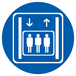 PANNEAU TRANSPORT DE PERSONNES EXCLUSIVEMENT Ø300MM TALIAPLAST - 722570