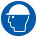 PANNEAU CASQUE DE PROTECTION OBLIGATOIRE Ø420MM TALIAPLAST - 723507