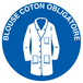 Panneau adhésif BLOUSE COTON OBLIGATOIRE Ø420MM TALIAPLAST - 723551