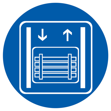 PANNEAU TRANSPORT DE MARCHANDISES EXCLUSIVEMENT Ø420MM TALIAPLAST - 723569