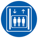 PANNEAU TRANSPORT DE PERSONNES EXCLUSIVEMENT Ø420MM TALIAPLAST - 723570