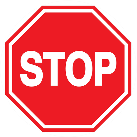 PANNEAU STOP Ø80MM TALIAPLAST - 724208
