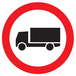 PANNEAU INTERDIT AUX POIDS LOURDS Ø80MM TALIAPLAST - 724284