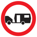 PANNEAU INTERDIT AUX CARAVANES Ø80MM TALIAPLAST - 724290