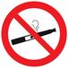 PANNEAU VAPOTAGE INTERDIT Ø180MM TALIAPLAST - 724309