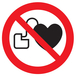 Adhesif Entree interd. aux porteurs stimulat. cardiaque TALIAPLAST - 724319