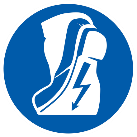 PANNEAU CHAUSSURES ISOLANTES OBLIGATOIRES Ø80MM TALIAPLAST - 724516