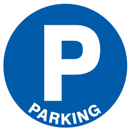 PANNEAU PARKING (TOUTES LETTRES) Ø80MM TALIAPLAST - 724523