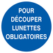 PANNEAU POUR DECOUPER LUNETTES OBLIGATOIRES Ø80MM TALIAPLAST - 724531