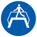 PANNEAU UTILISER LA PASSERELLE Ø80MM TALIAPLAST - 724536