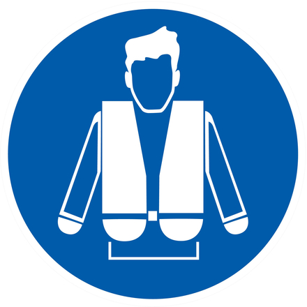 PANNEAU GILET DE SAUVETAGE OBLIGATOIRE Ø80MM TALIAPLAST - 724552