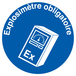 Explosimetre obligatoire d.80mm TALIAPLAST - 724571
