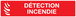 PANNEAU DETECTION INCENDIE 330X75MM TALIAPLAST - 725114