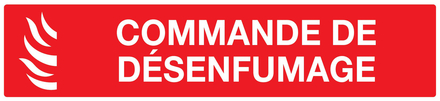PANNEAU COMMANDE DE DESENFUMAGE 330X75MM TALIAPLAST - 725117