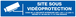 Panneau adhésif SITE SOUS VIDEOPROTECTION 330X75MM TALIAPLAST - 725237