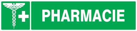PANNEAU PHARMACIE 330X75MM TALIAPLAST - 725401