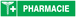 PANNEAU PHARMACIE 330X75MM TALIAPLAST - 725401