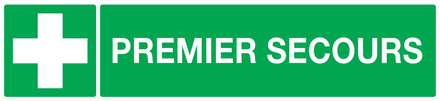 PANNEAU PREMIER SECOURS 330X75MM TALIAPLAST - 725408