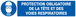 PANNEAU PROTECTION OBLIGAT. TETE/VOIES RESPIRATOIRES 330X75MM TALIAPLAST - 725506