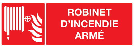 PANNEAU ROBINET D'INCENDIE ARME 330X120MM TALIAPLAST - 726125