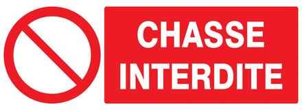 Adhesif Chasse interdite TALIAPLAST - 726219
