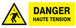 PANNEAU DANGER HAUTE TENSION 330X120MM TALIAPLAST - 726302