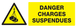 PANNEAU DANGER, CHARGES SUSPENDUES 330X120MM TALIAPLAST - 726307