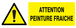 Attention peinture fraiche 330x120mm TALIAPLAST - 726334