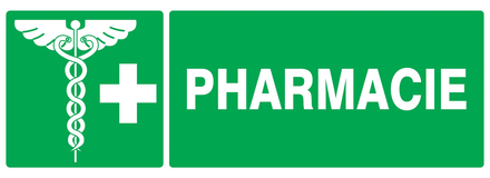 PANNEAU PHARMACIE 330X120MM TALIAPLAST - 726405