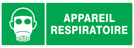 PANNEAU APPAREIL RESPIRATOIRE 330X120MM TALIAPLAST - 726406