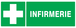 PANNEAU INFIRMERIE 330X120MM TALIAPLAST - 726408