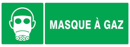 PANNEAU MASQUE A GAZ 330X120MM TALIAPLAST - 726410