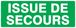 PANNEAU ISSUE DE SECOURS 330X120MM TALIAPLAST - 726432
