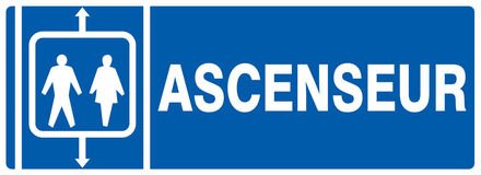 PANNEAU ASCENSEUR 330X120MM TALIAPLAST - 726601
