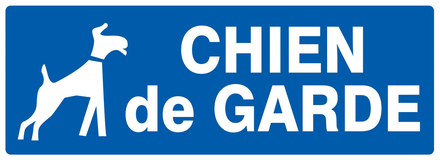 Chien de garde 330x120mm TALIAPLAST - 726612