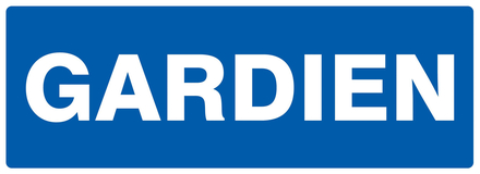 PANNEAU GARDIEN 330X120MM TALIAPLAST - 726622