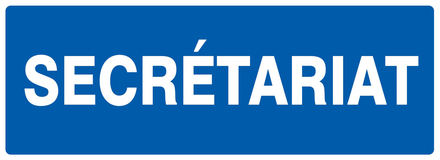 PANNEAU SECRETARIAT 330X120MM TALIAPLAST - 726628