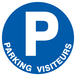 PANNEAU PARKING VISITEURS Ø180MM TALIAPLAST - 727523