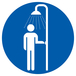 PANNEAU DOUCHE OBLIGATOIRE Ø180MM TALIAPLAST - 727555