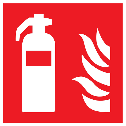 PANNEAU EXTINCTEUR D'INCENDIE 200X200MM TALIAPLAST - 728101